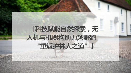 科技赋能自然探索，无人机与机器狗助力越野跑“重返护林人之道”