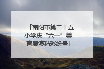 南阳市第二十五小学庆“六一”美育展演精彩纷呈