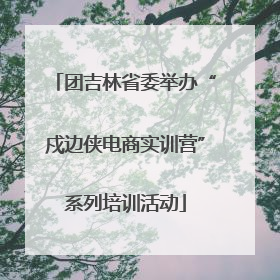 团吉林省委举办“戍边侠电商实训营”系列培训活动
