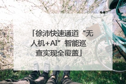 徐沛快速通道“无人机+AI”智能巡查实现全覆盖