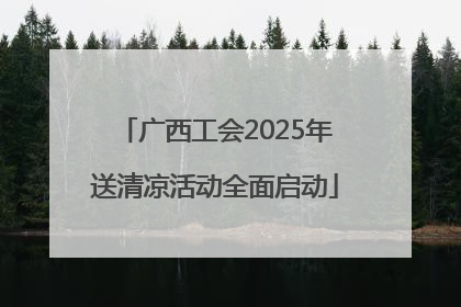 广西工会2025年送清凉活动全面启动