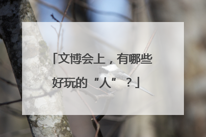 文博会上，有哪些好玩的“人”？