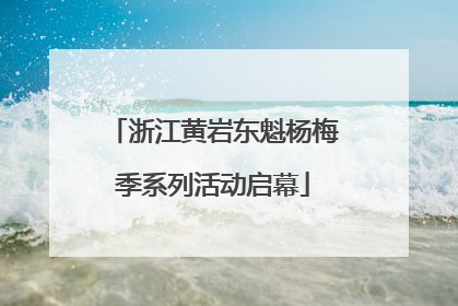 浙江黄岩东魁杨梅季系列活动启幕