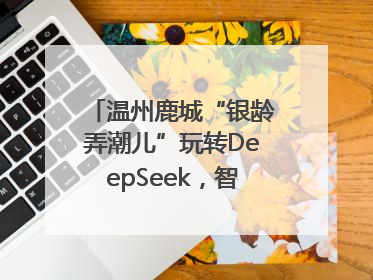 温州鹿城“银龄弄潮儿”玩转DeepSeek，智慧生活触手可及