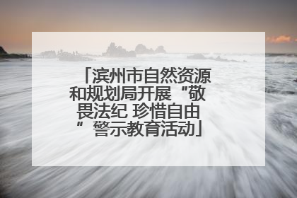 滨州市自然资源和规划局开展“敬畏法纪 珍惜自由”警示教育活动