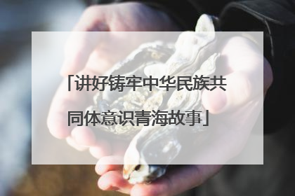 讲好铸牢中华民族共同体意识青海故事