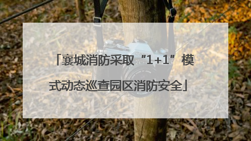 襄城消防采取“1+1”模式动态巡查园区消防安全