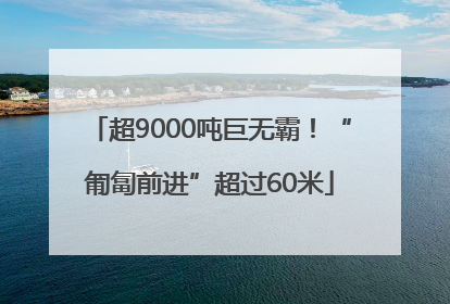 超9000吨巨无霸！“匍匐前进”超过60米