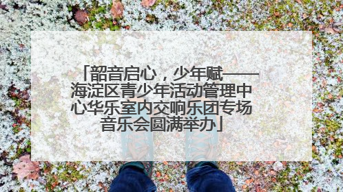 韶音启心，少年赋——海淀区青少年活动管理中心华乐室内交响乐团专场音乐会圆满举办